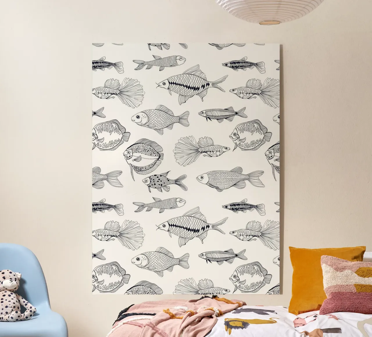 Pesci plexiglass da Painted Nature