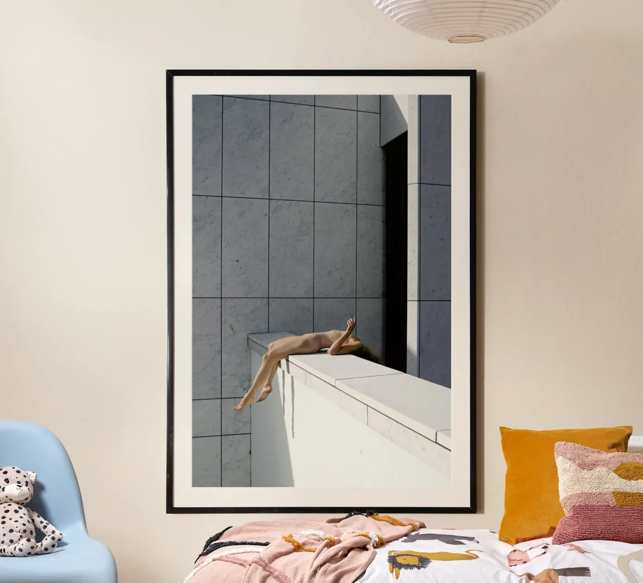 Aalborg #1 poster con telaio in legno da The Urban Yoga