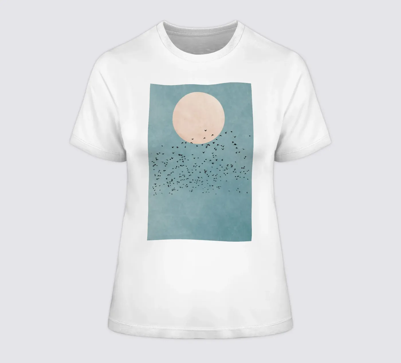 Fly Away women's fitted t-shirt by Kubistika