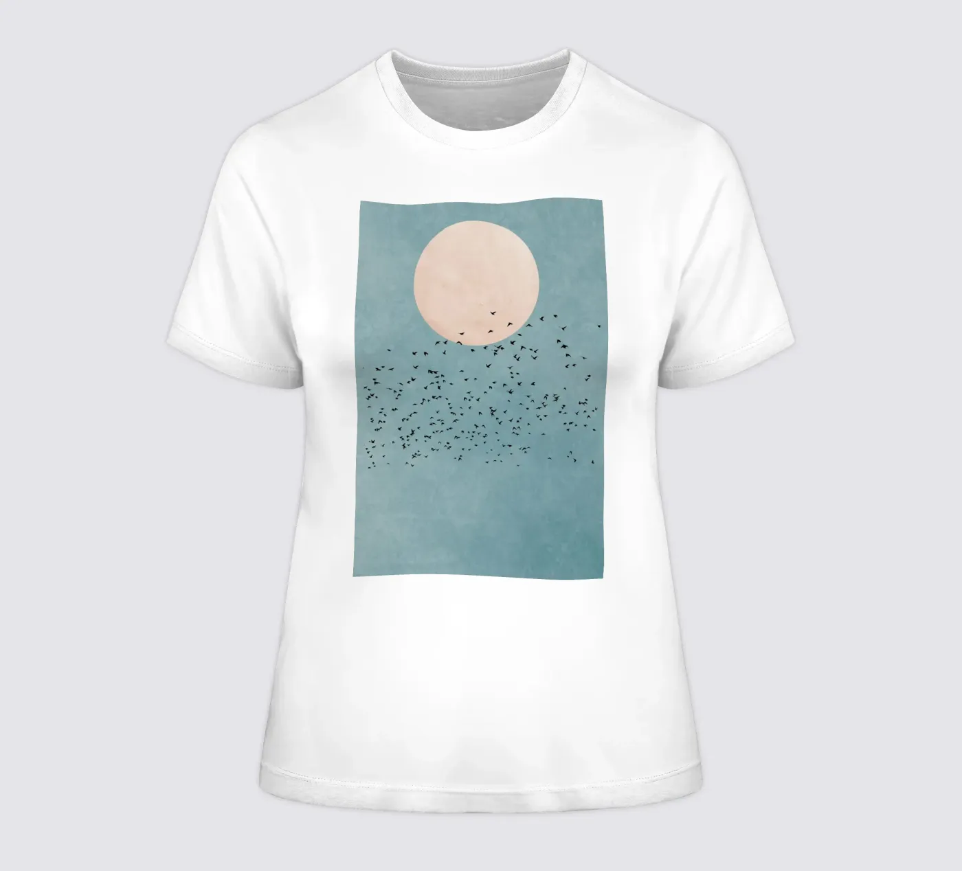 Fly Away women's fitted t-shirt by Kubistika