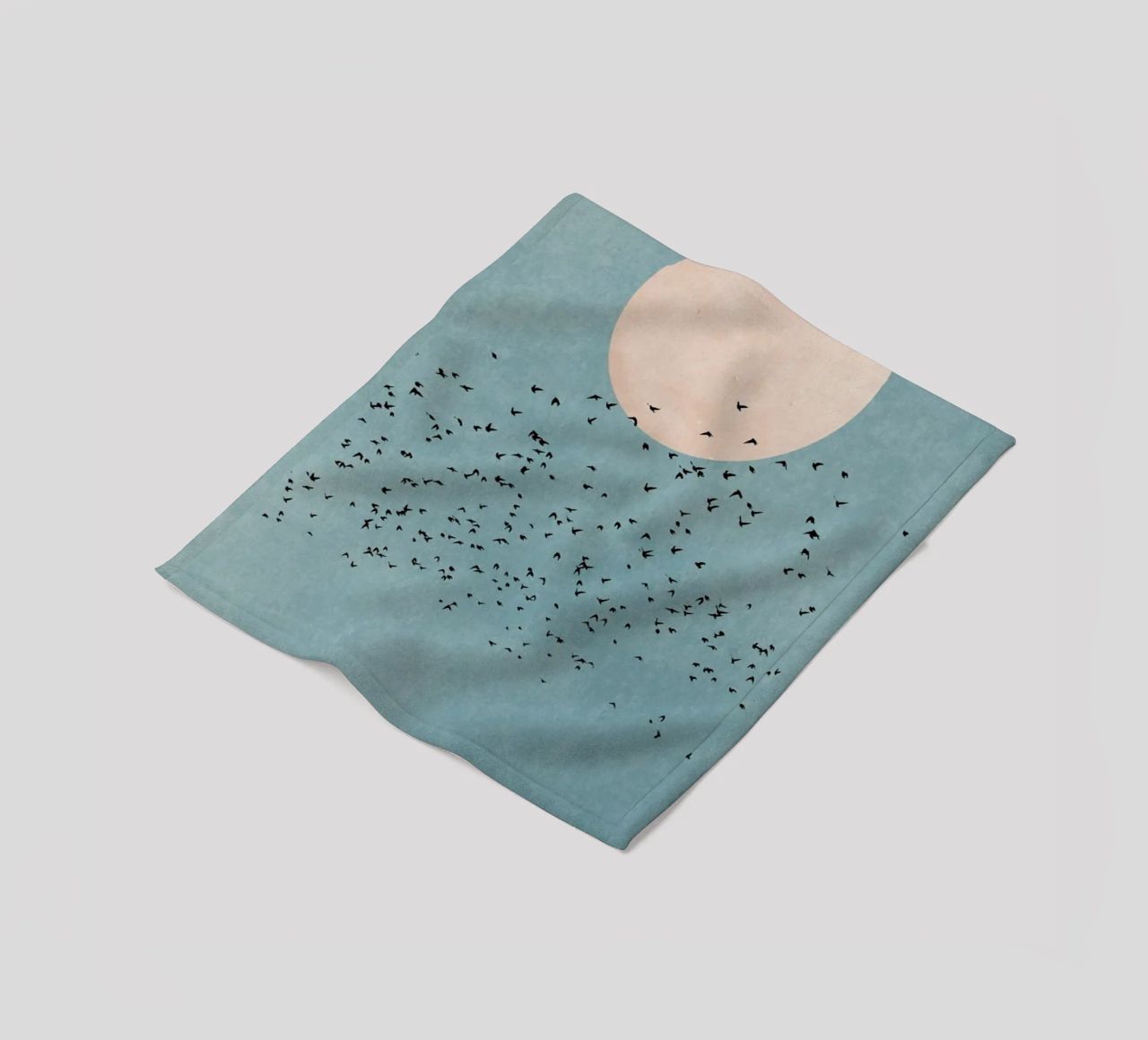 Fly Away fleece blanket by Kubistika