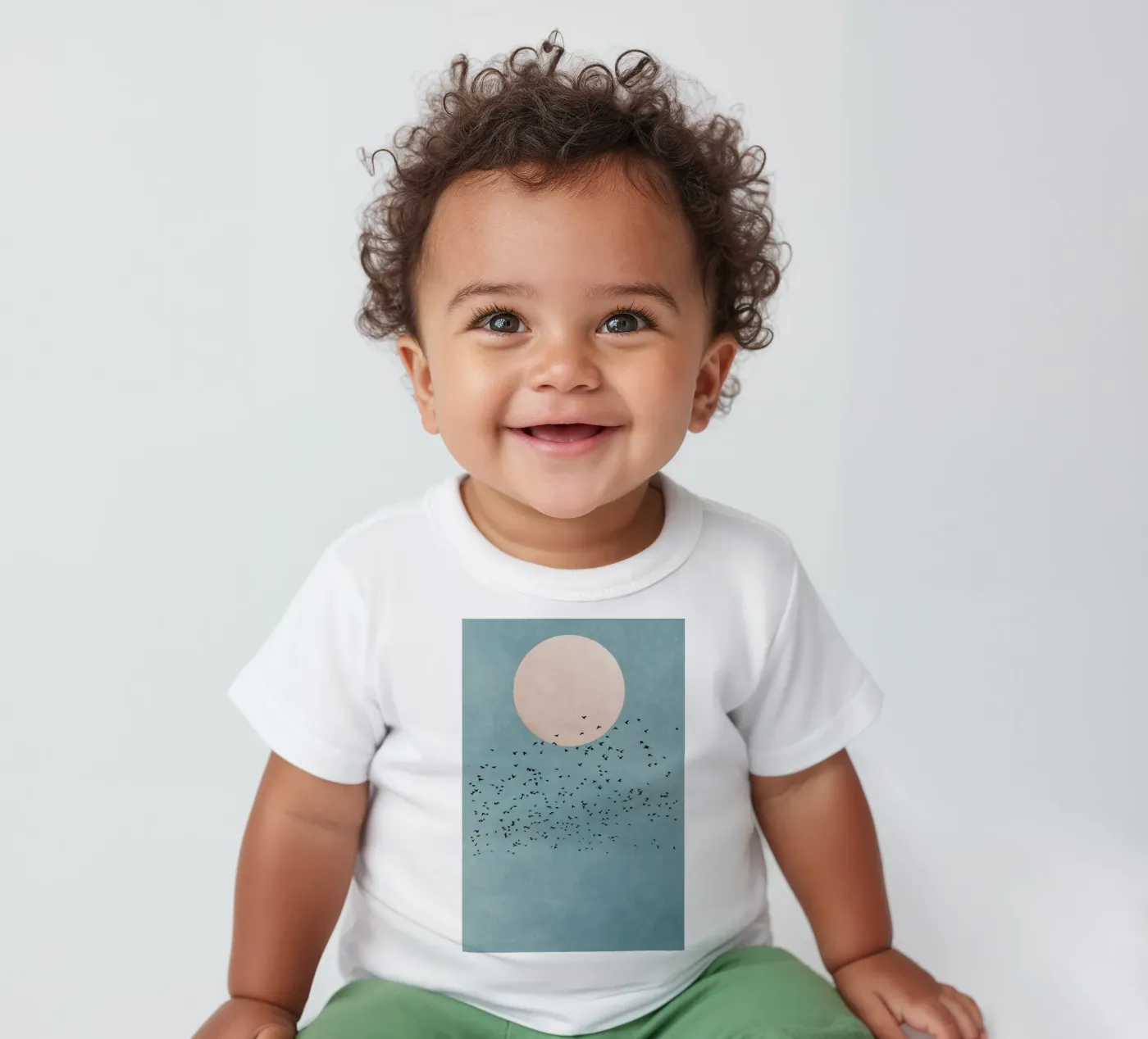 Fly Away baby t-shirt by Kubistika