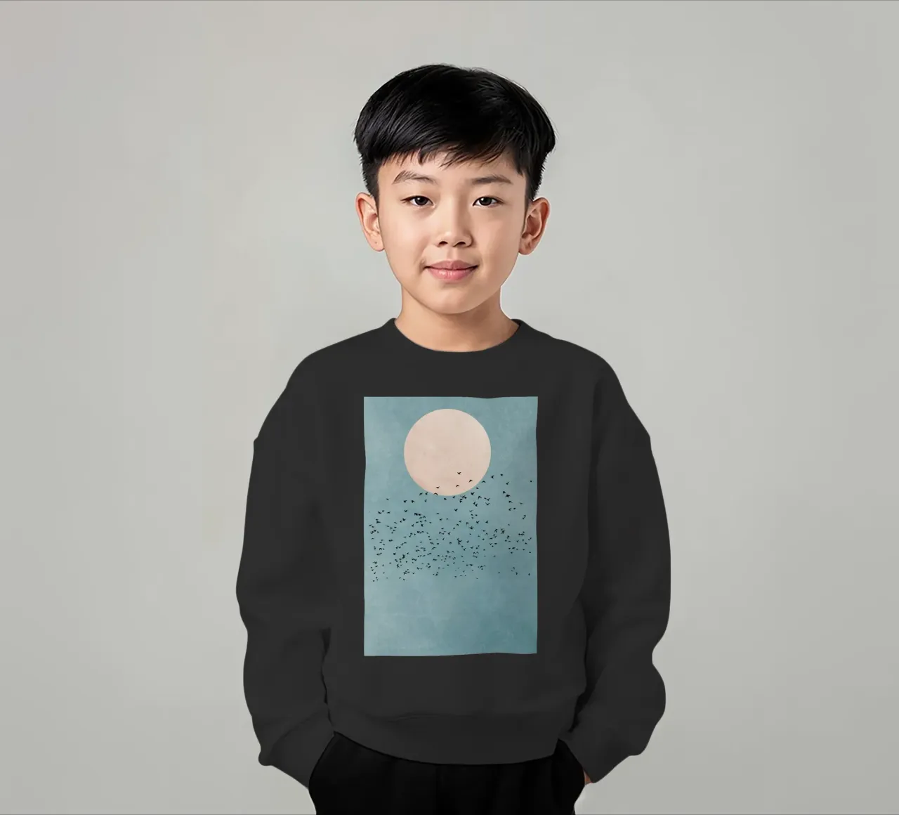 Fly Away Kinder Sweatshirt von Kubistika