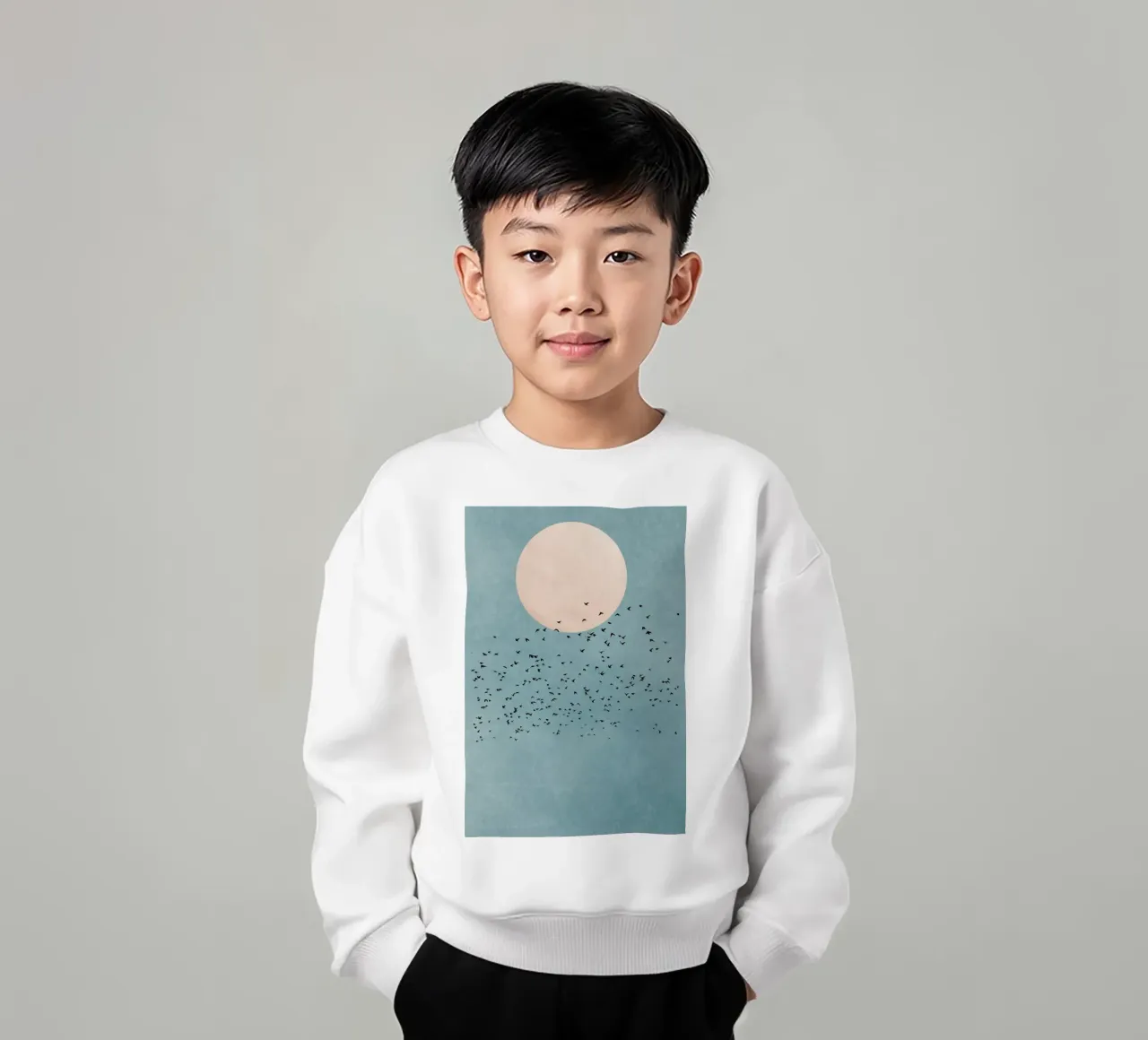 Fly Away Kinder Sweatshirt von Kubistika