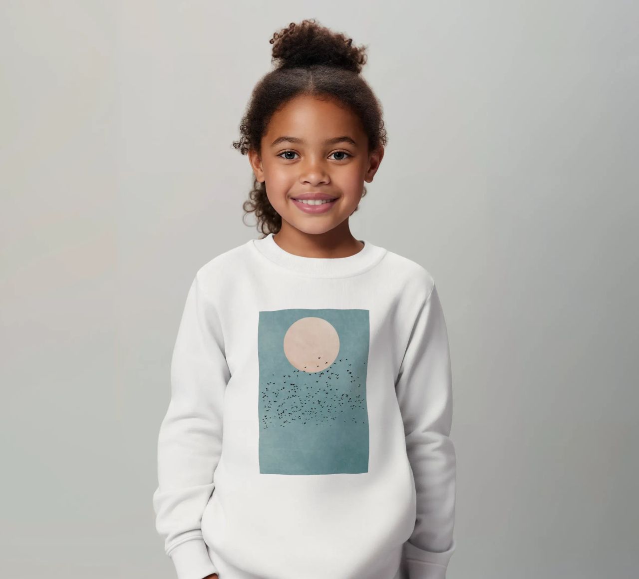 Fly Away Kinder Sweatshirt von Kubistika