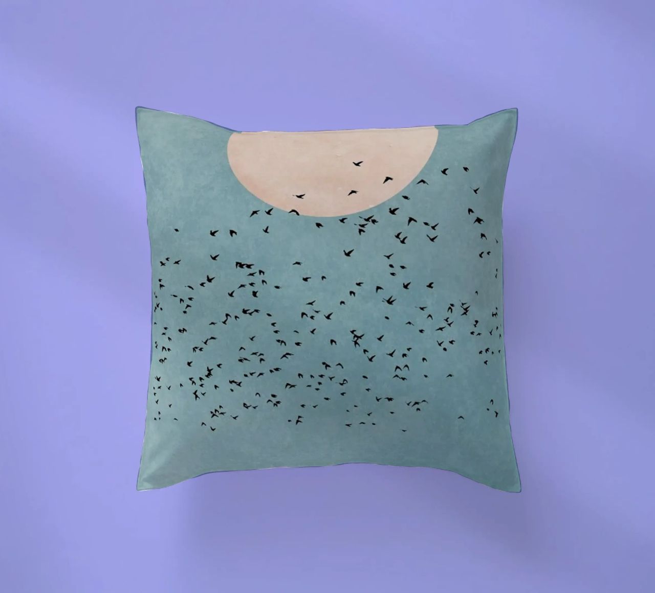 Fly Away decorative cushion by Kubistika