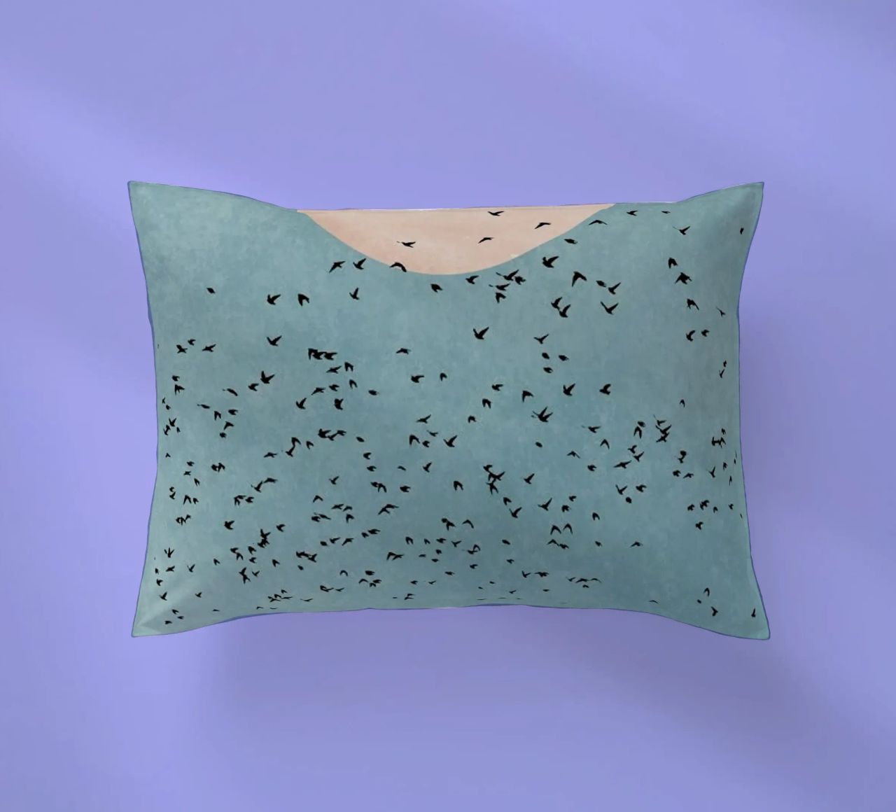 Fly Away decorative cushion by Kubistika