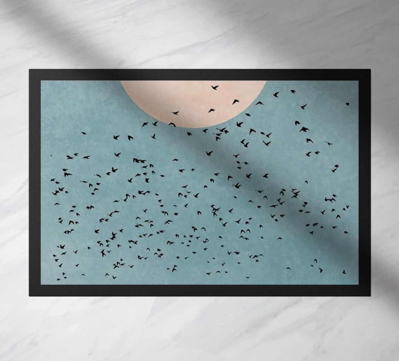 Fly Away doormat by Kubistika