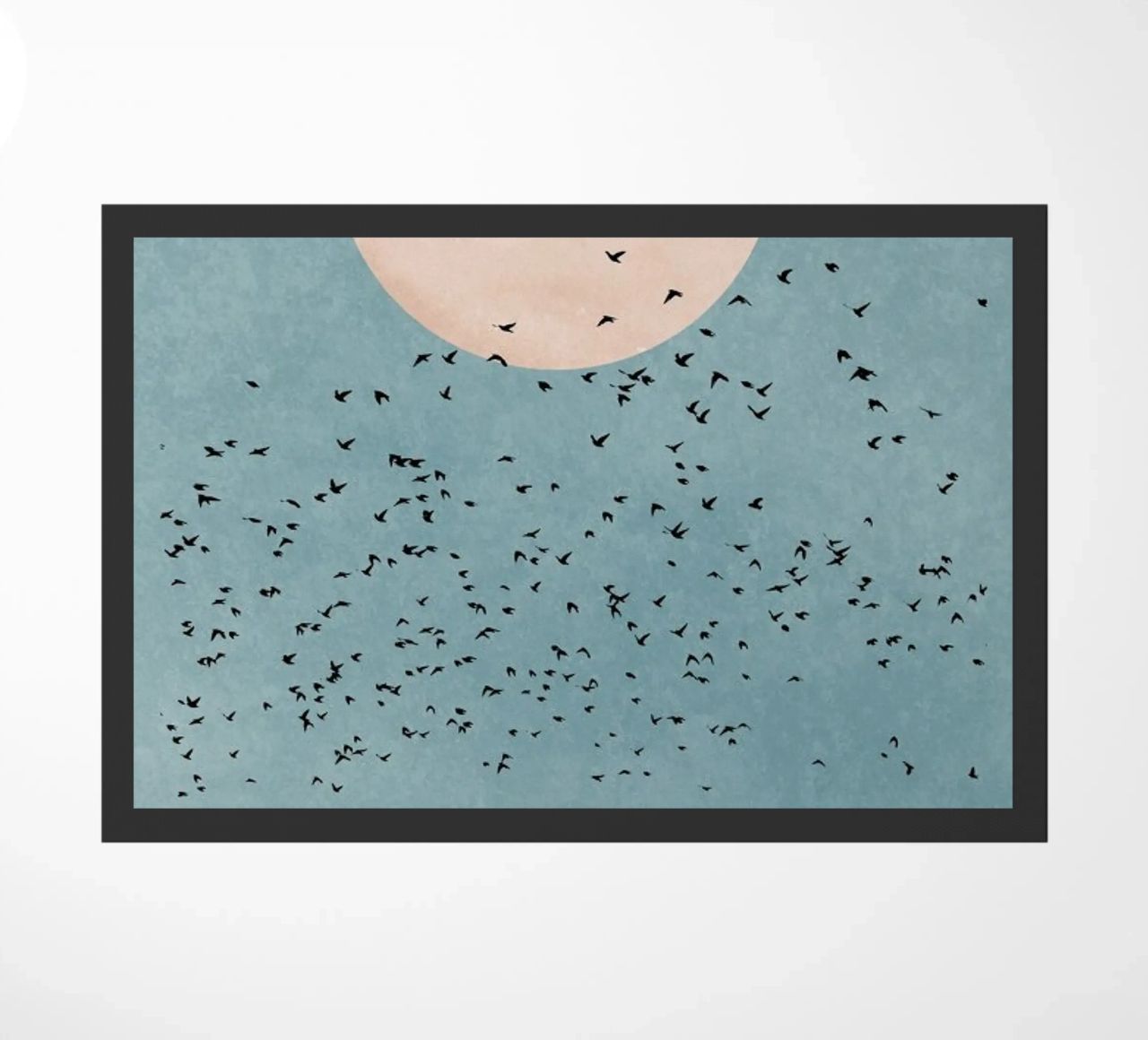 Fly Away doormat by Kubistika
