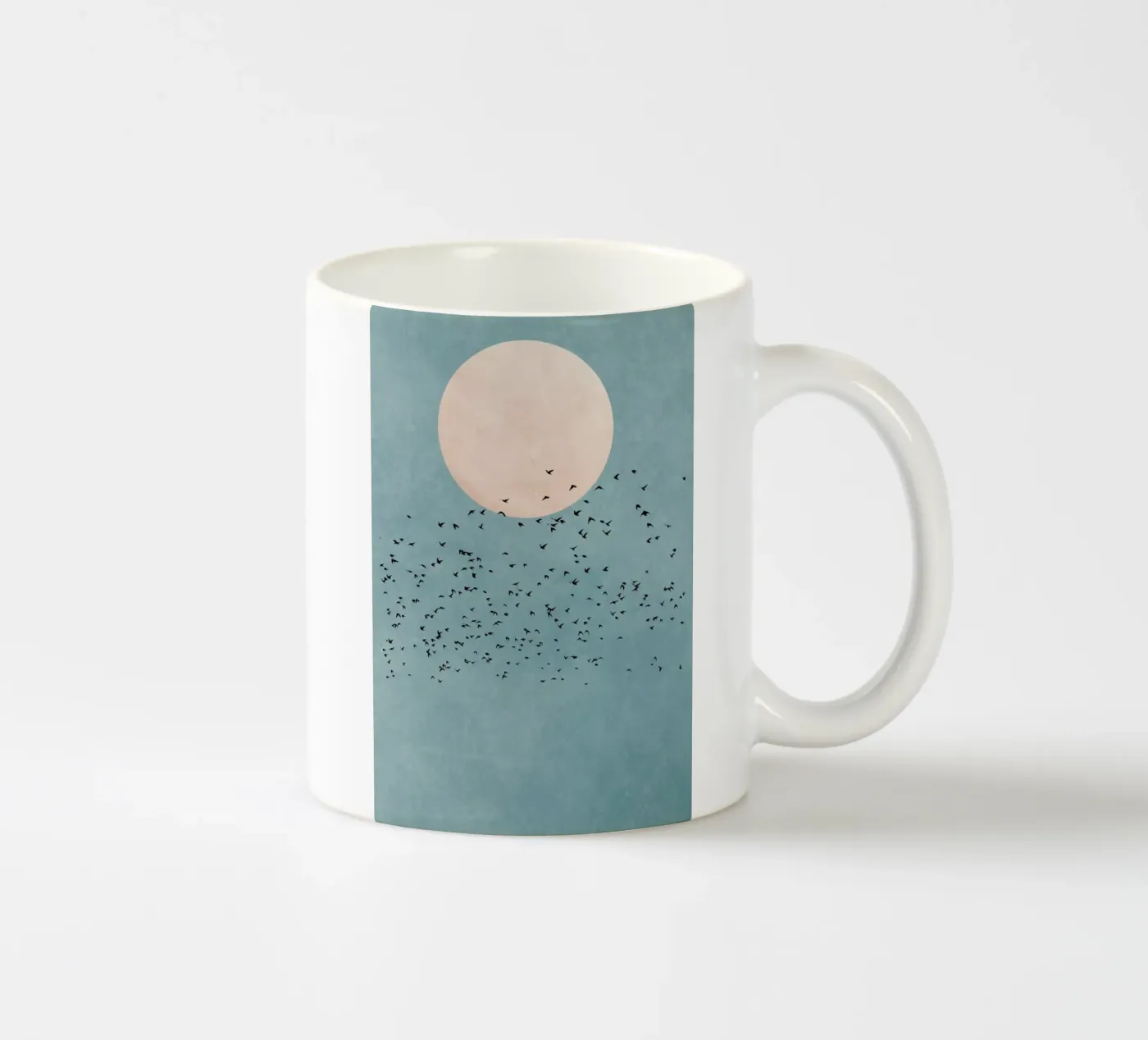 Fly Away ceramic mug by Kubistika