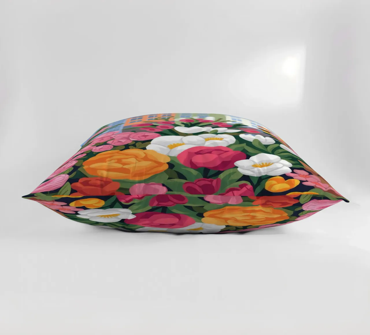 Urban Blossom Reverie decorative cushion by Prism Palette