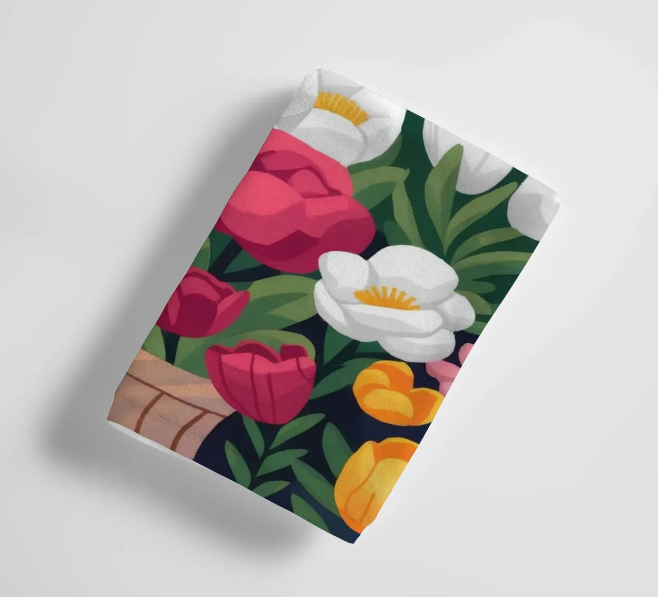 Riverbero di fiori urbani asciugamano da bagno da Prism Palette