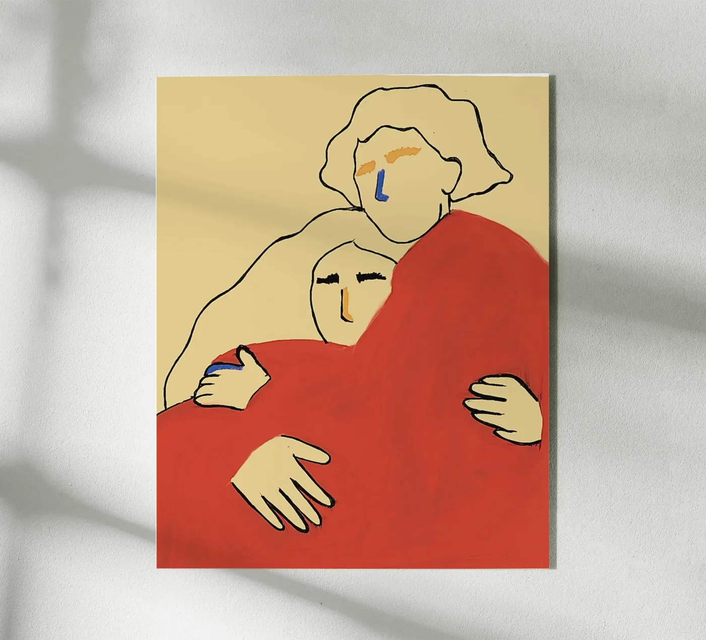 Due in rosso plexiglass da tainah negreiros