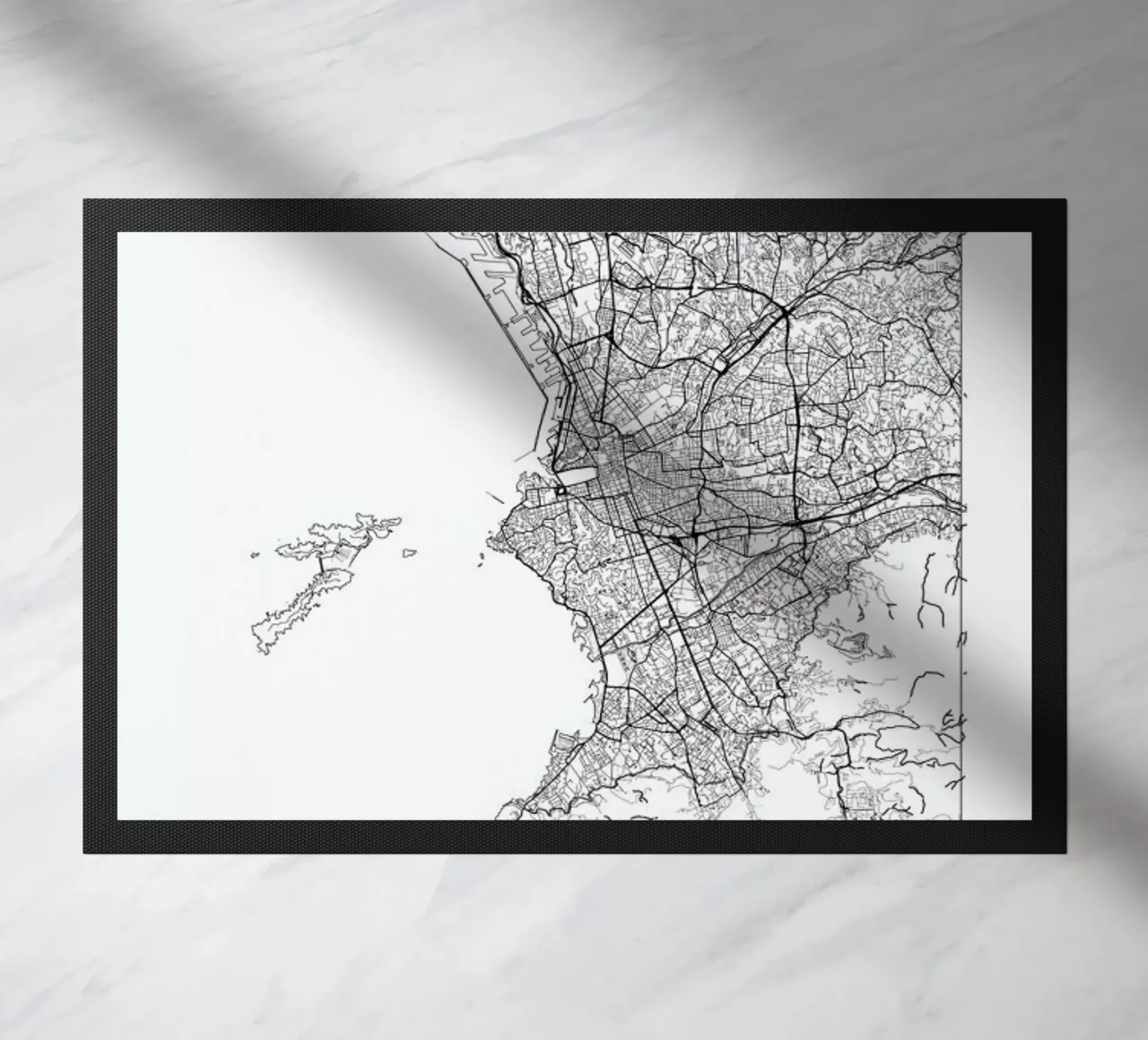 Marseille Minimal paillasson de Hubert Roguski
