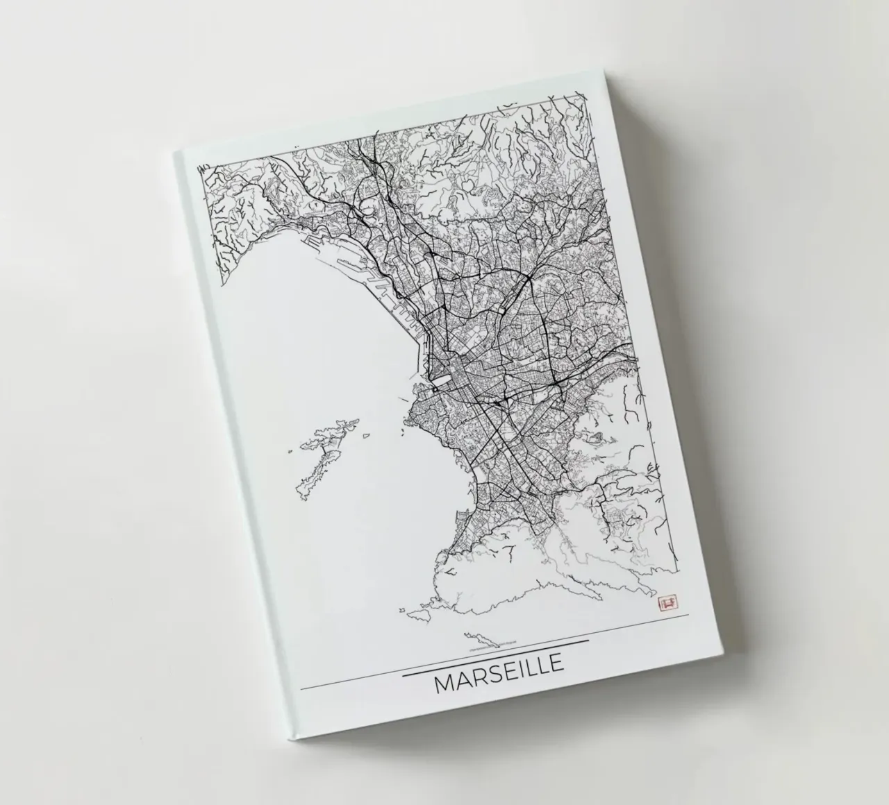 Marseille Minimal notebook by Hubert Roguski