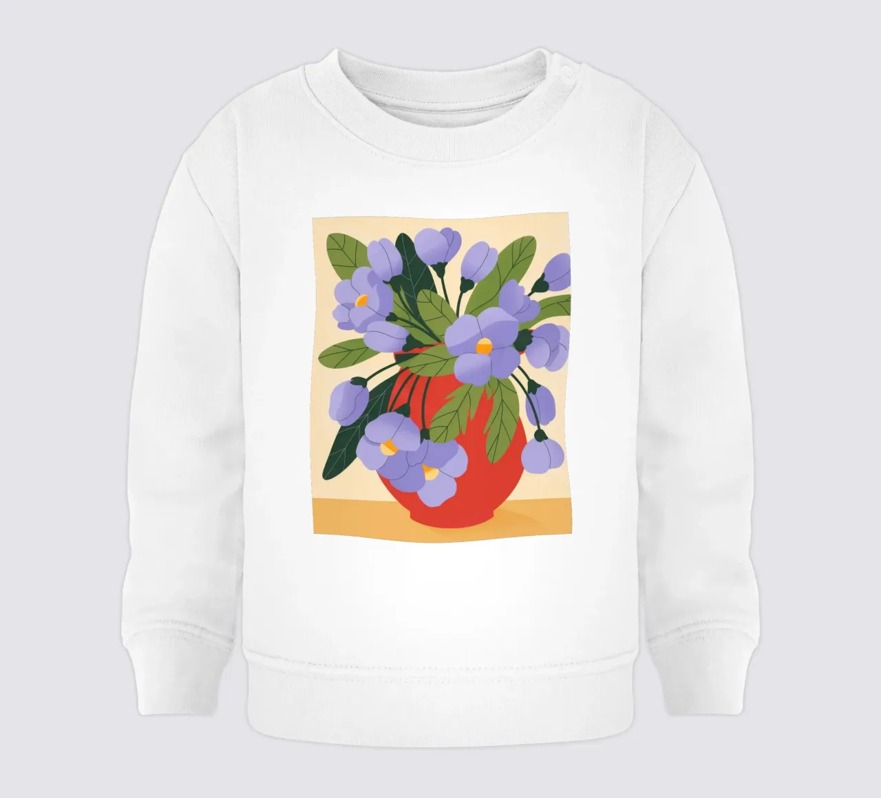 Essenza floreale radiosa felpa neonato da Prism Palette