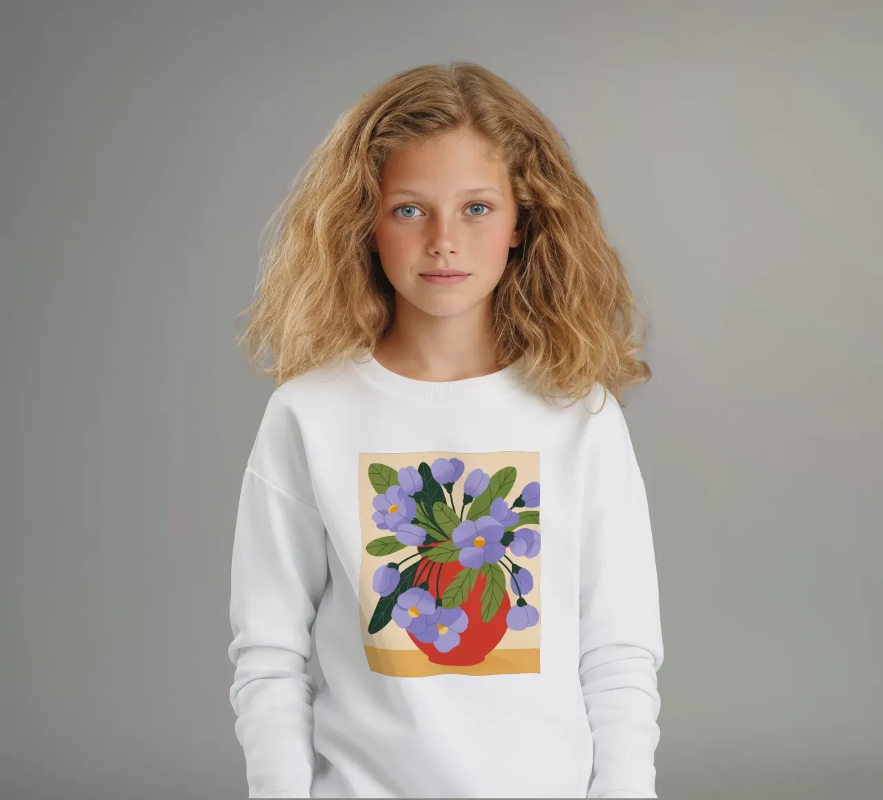 Essenza floreale radiosa felpa bambino da Prism Palette