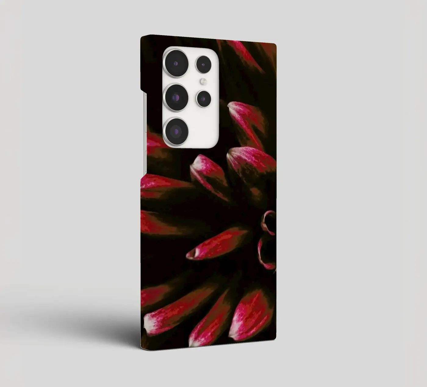 Ruby Red Dahlia coque samsung de Ingrid Beddoes
