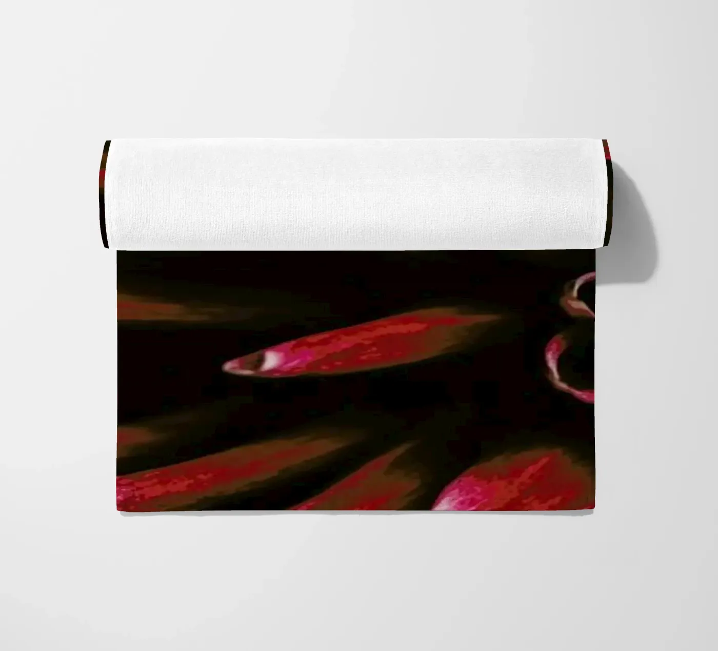 Ruby Red Dahlia telo mare da Ingrid Beddoes