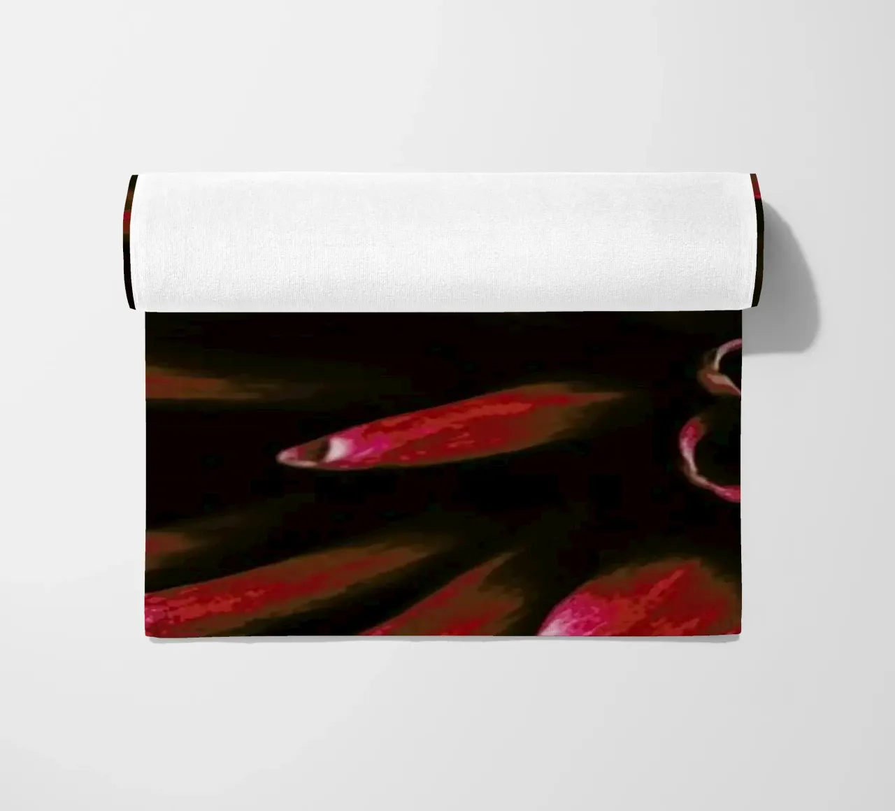 Ruby Red Dahlia telo mare da Ingrid Beddoes