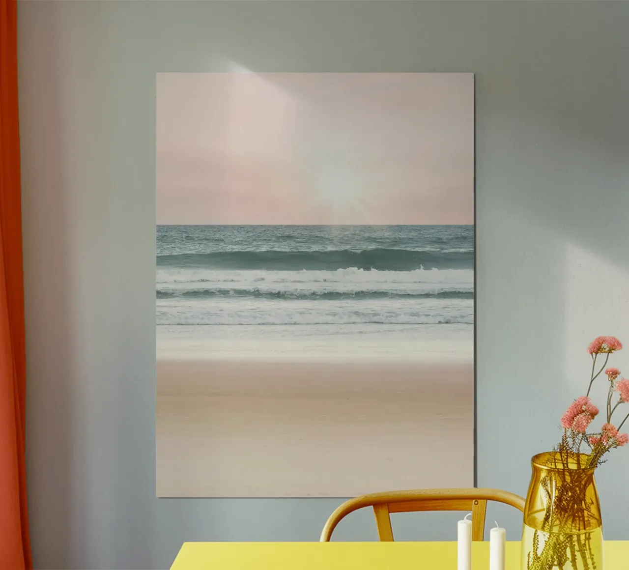 Beach Sunset poster by IamHomeStudio