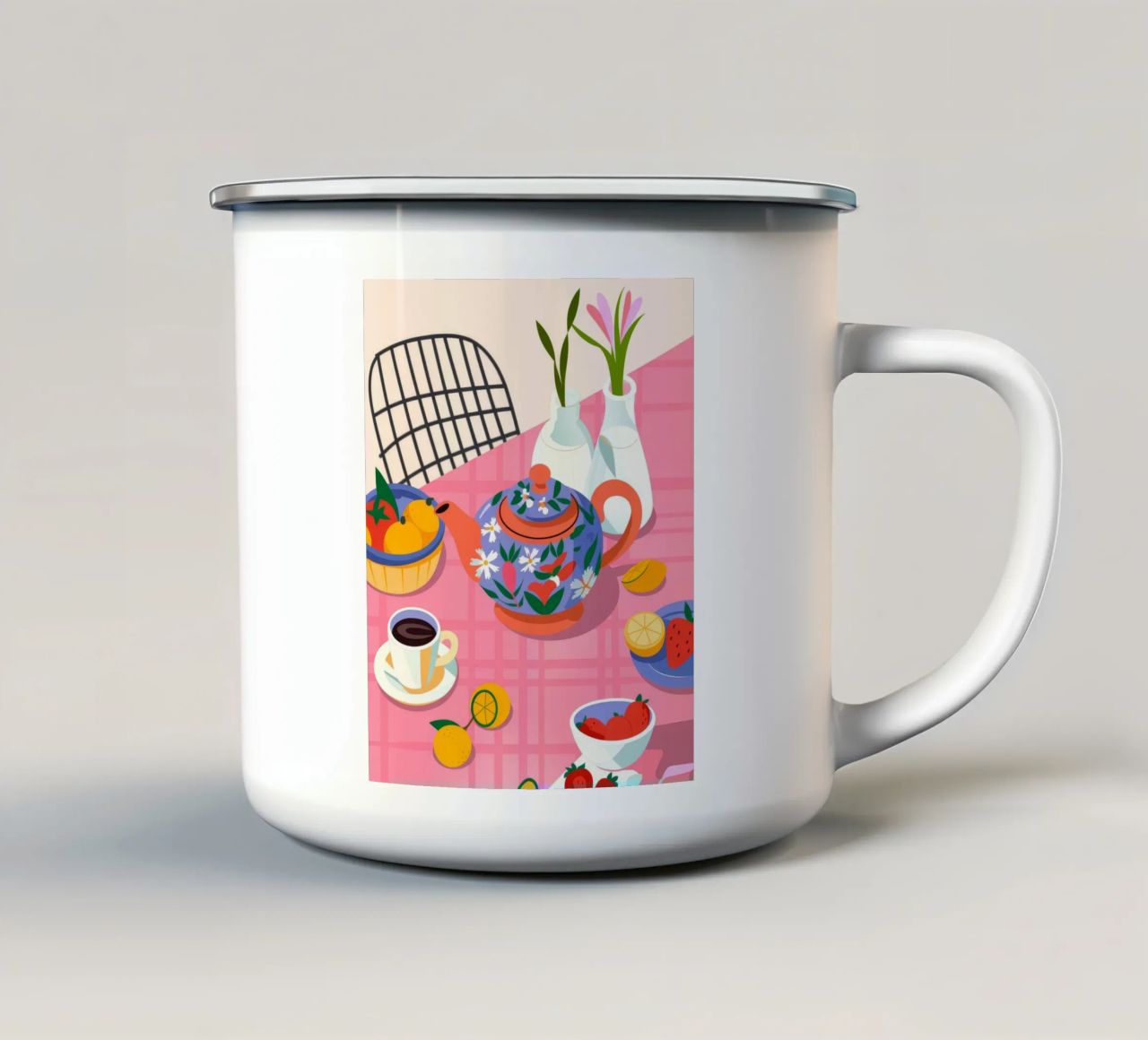 Euforia da tè tazza in smalto da Prism Palette