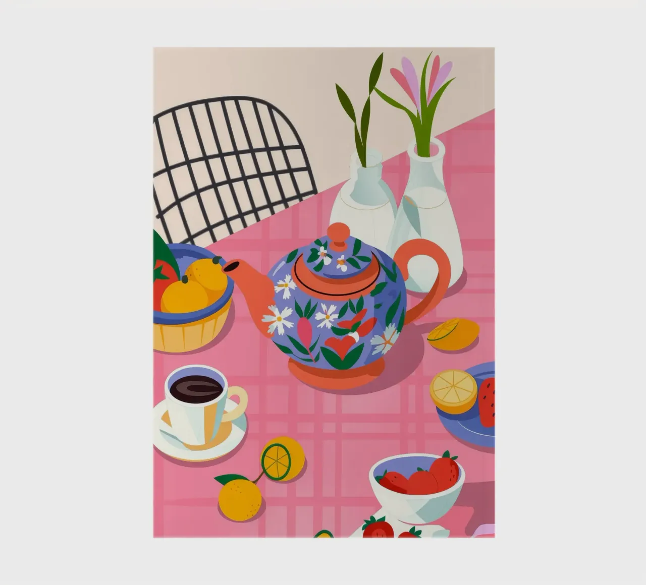 Tea Time Euphoria notebook by Prism Palette