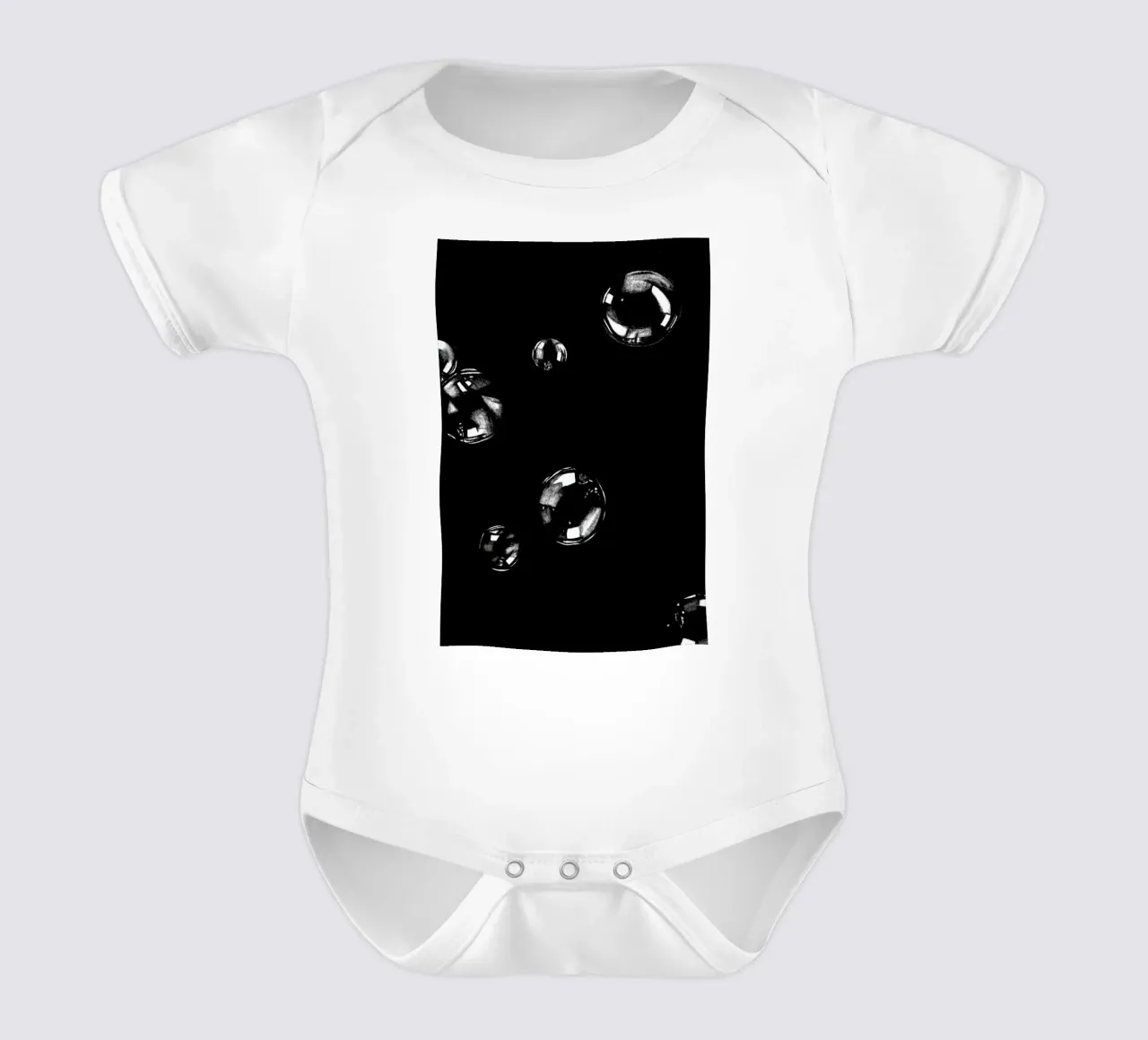 BUBBLES body neonato maniche corte da FRITSCH&FRITSCH