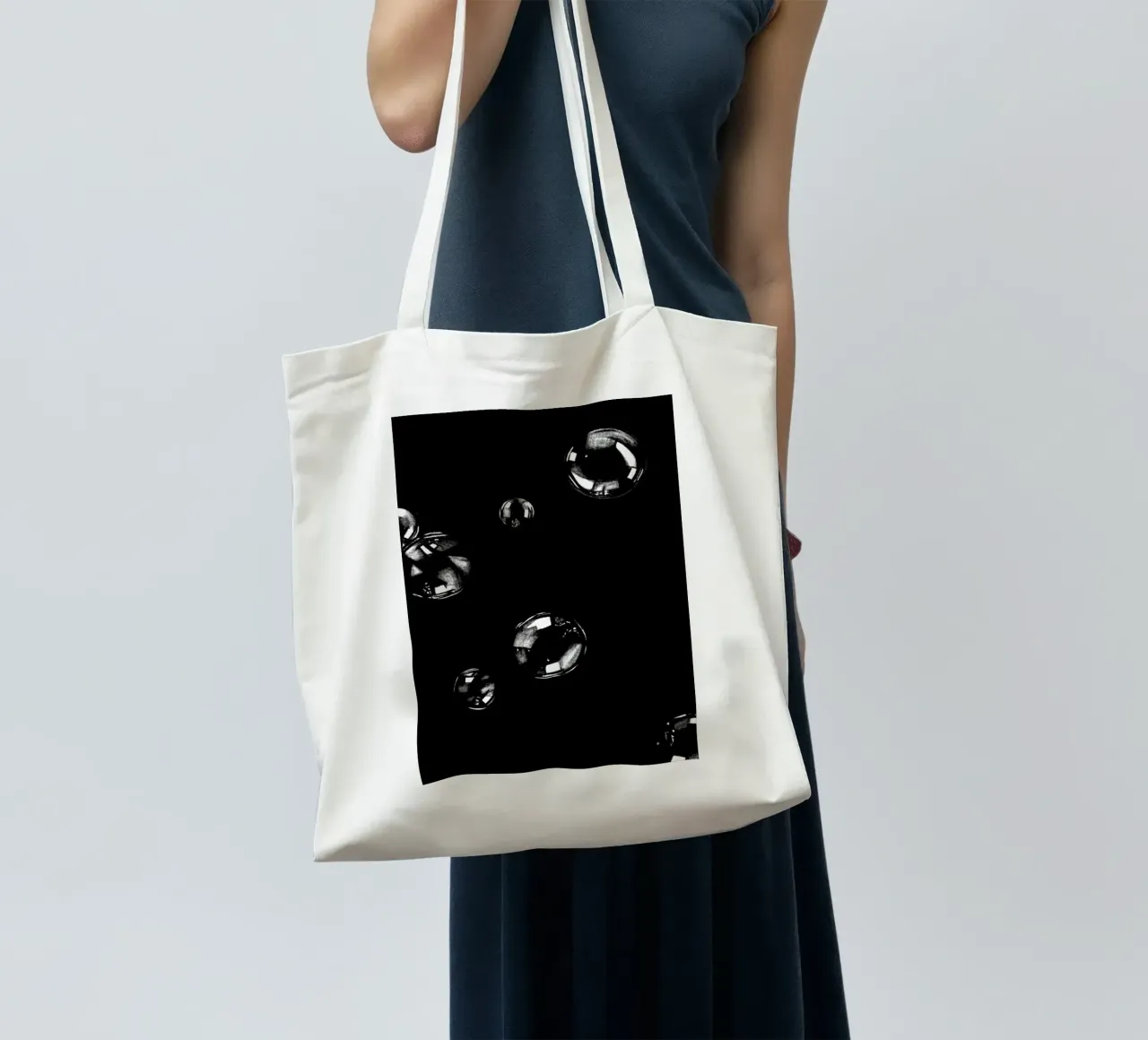 BUBBLES borsa in juta da FRITSCH&FRITSCH