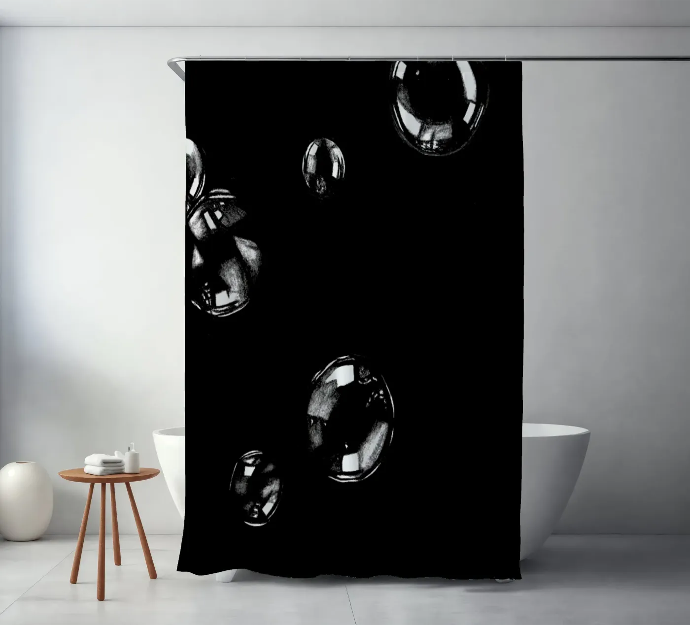BUBBLES tenda da doccia da FRITSCH&FRITSCH