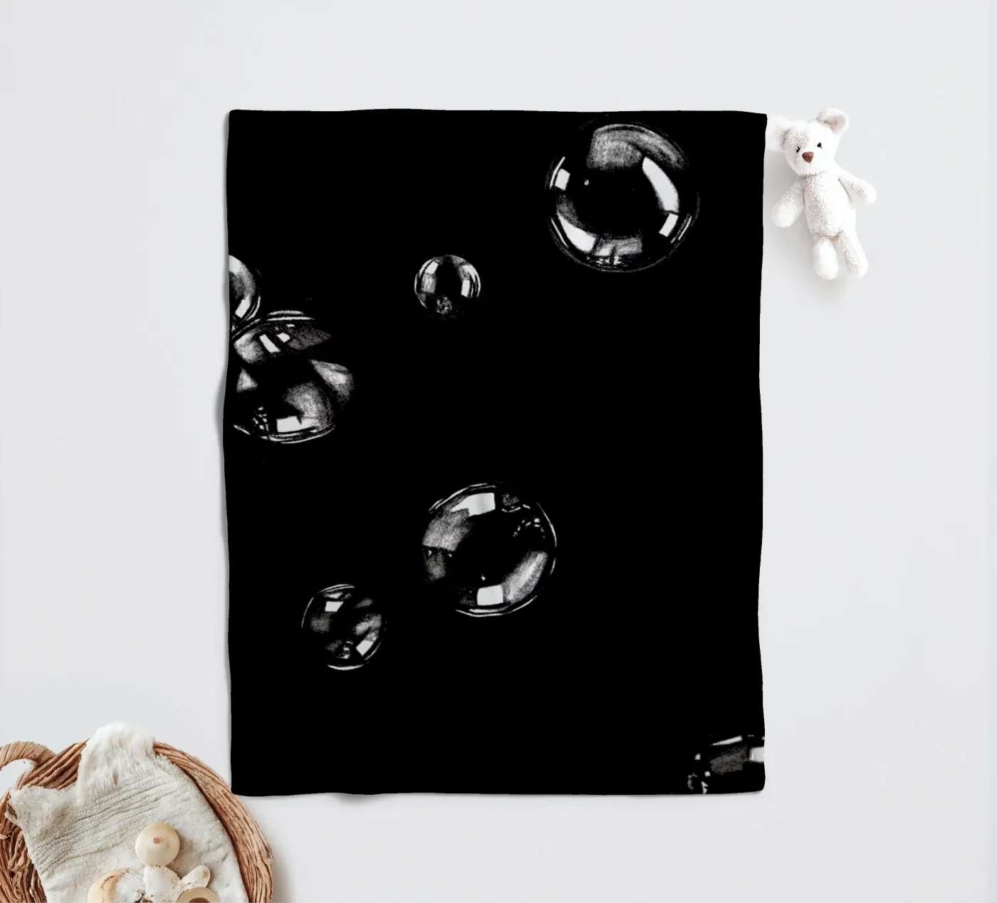 BUBBLES Fleecedecke von FRITSCH&FRITSCH