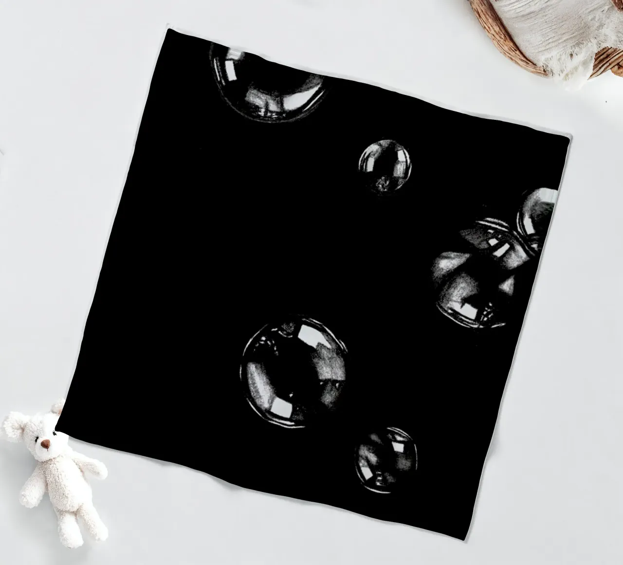 BUBBLES fleecedeken van FRITSCH&FRITSCH