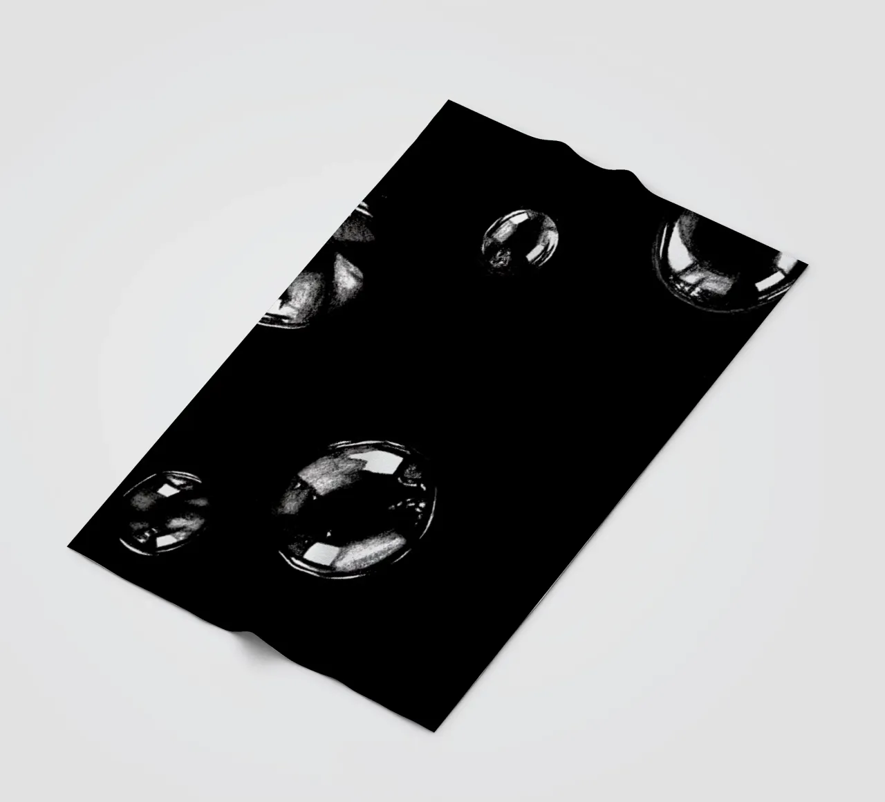 BUBBLES fleecedeken van FRITSCH&FRITSCH