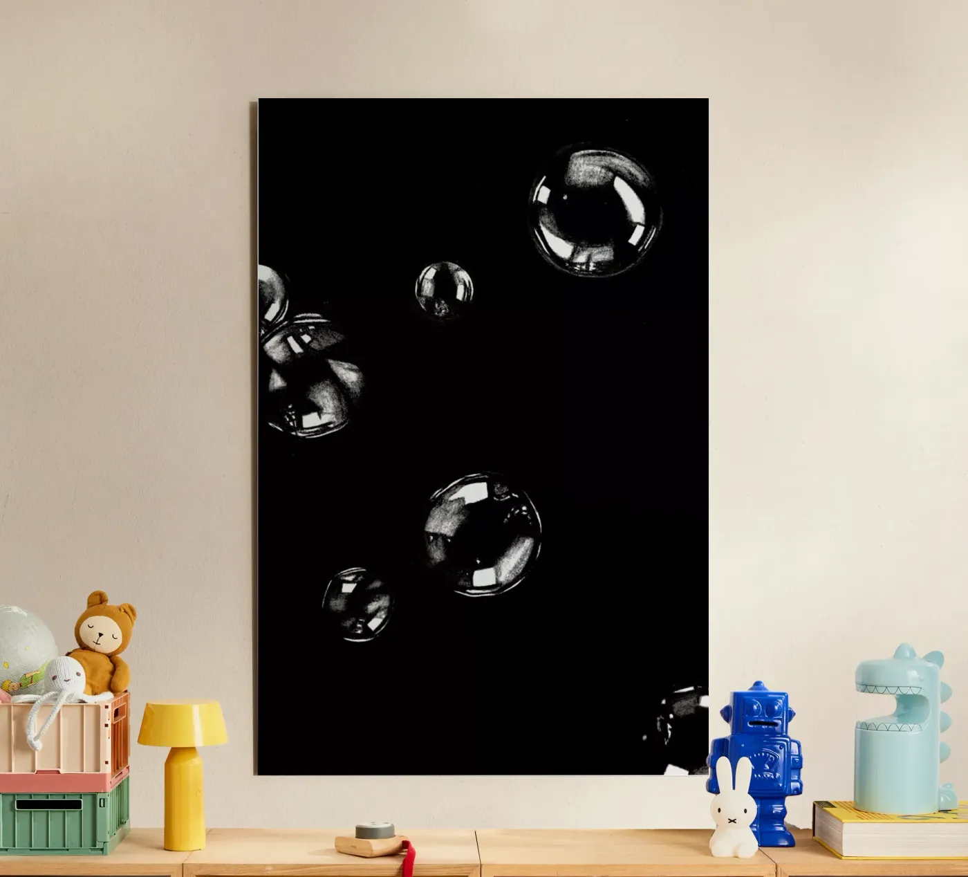 BUBBLES aluminium-dibond van FRITSCH&FRITSCH