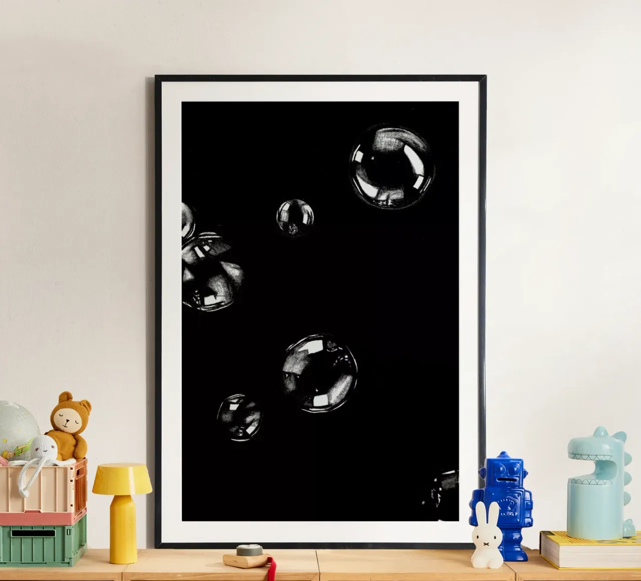 BUBBLES poster van FRITSCH&FRITSCH