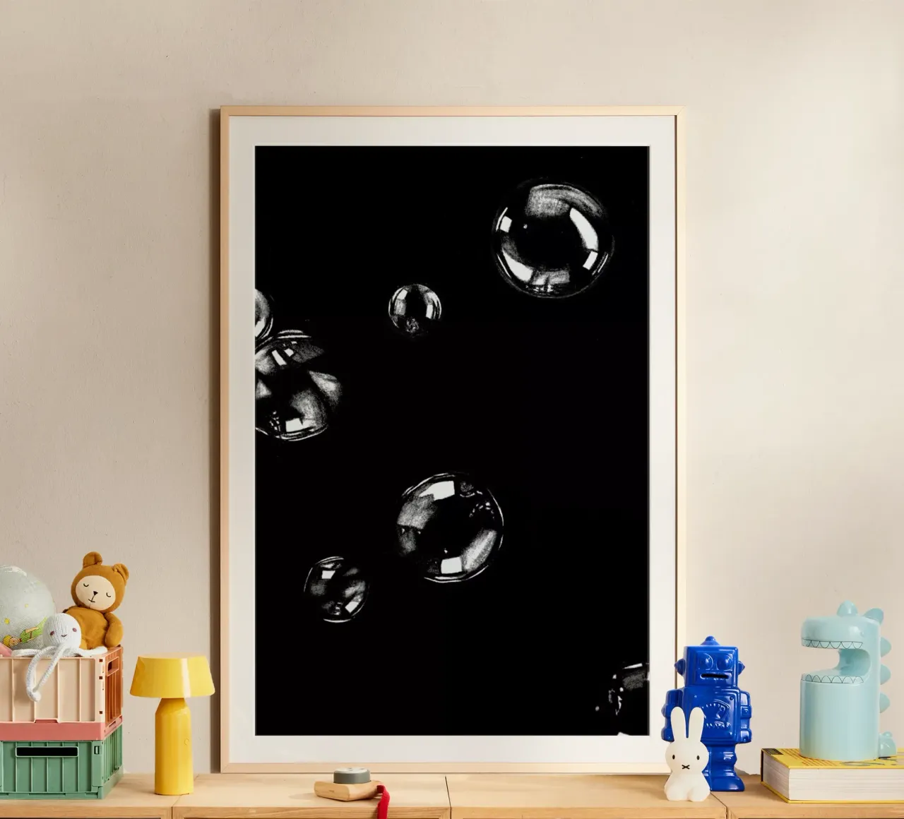 BUBBLES poster van FRITSCH&FRITSCH