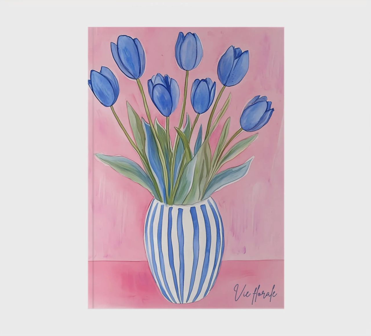 Tulipani in vaso diario da Olga Wildrose