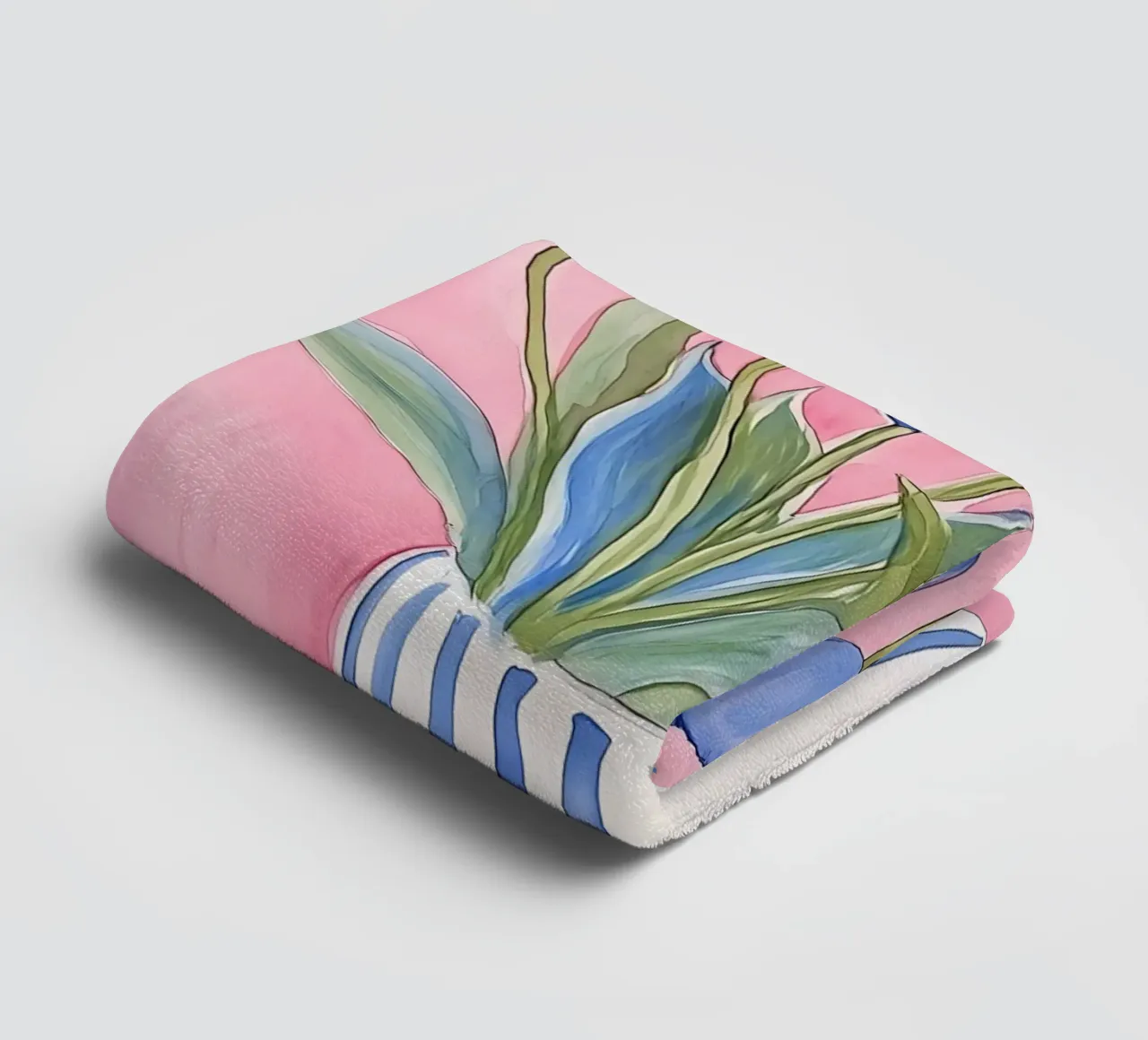 Tulips in Vase towel by IamHomeStudio