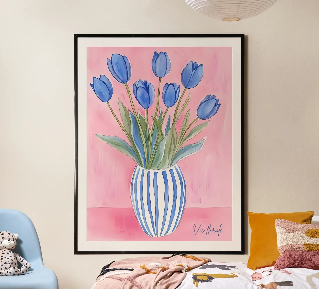 Tulipani in vaso poster da IamHomeStudio
