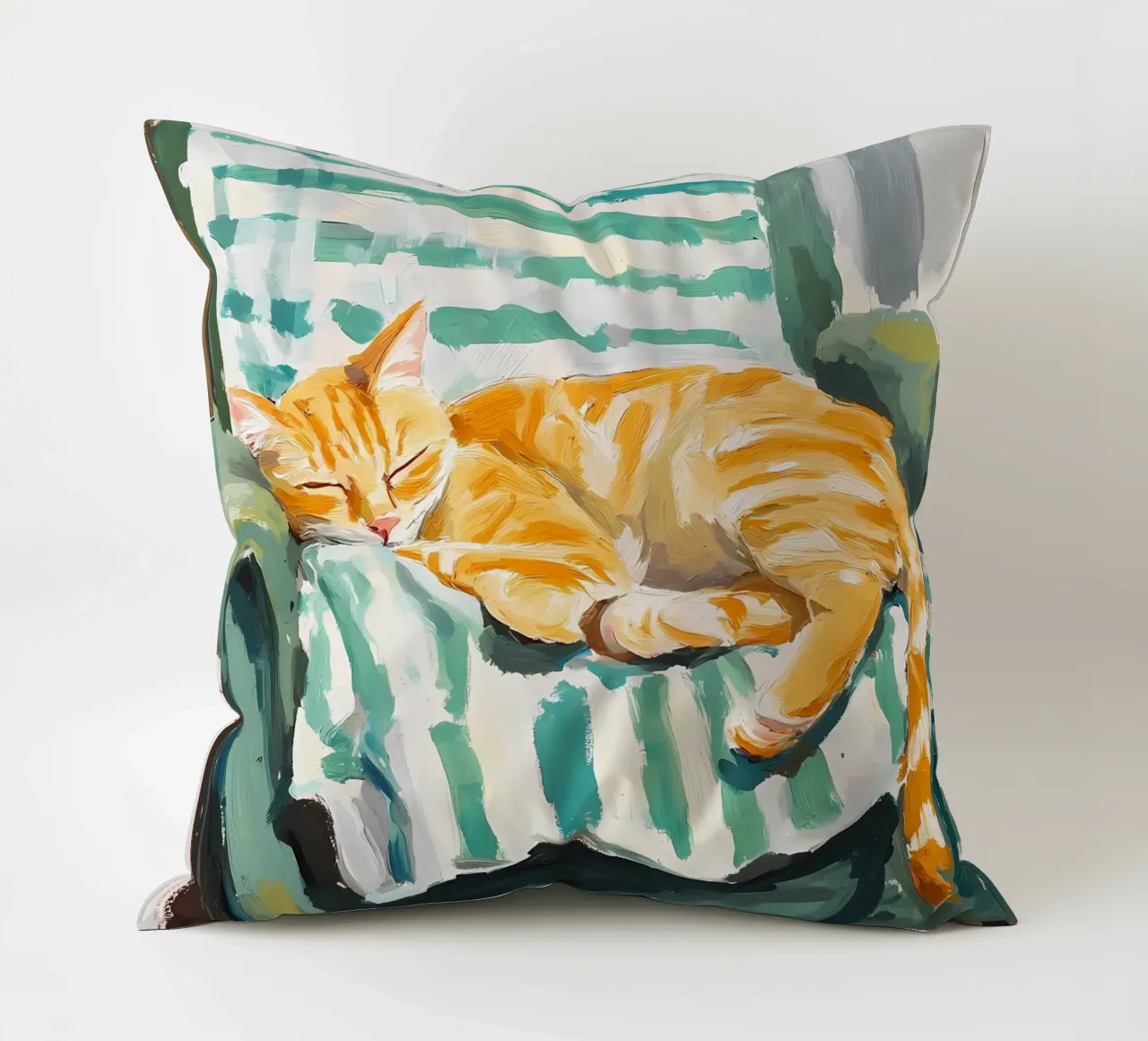 Gatto che dorme cuscino da IamHomeStudio