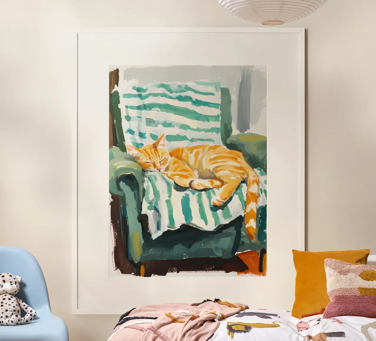 Sleeping Cat poster da IamHomeStudio