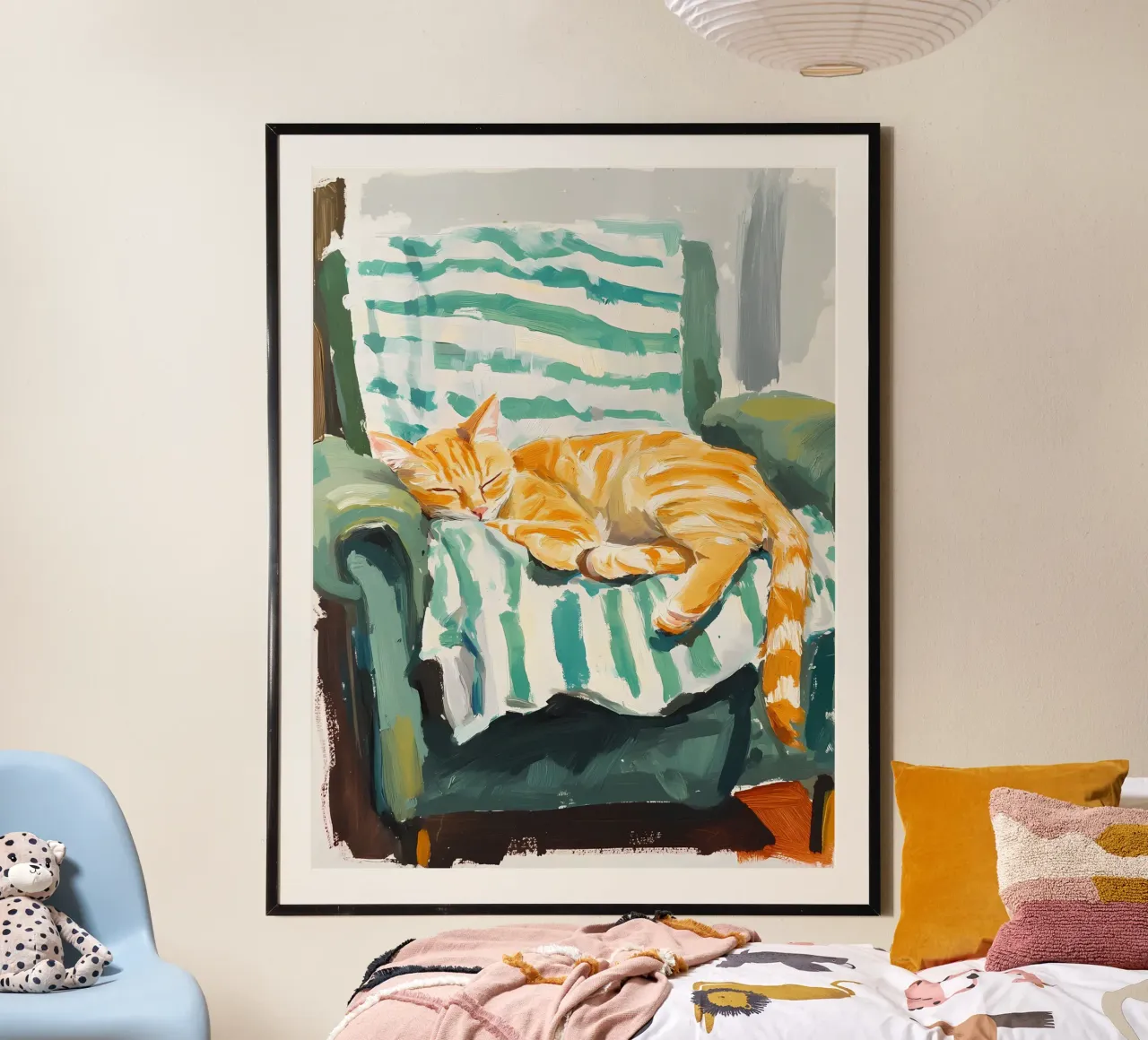 Sleeping Cat poster da IamHomeStudio