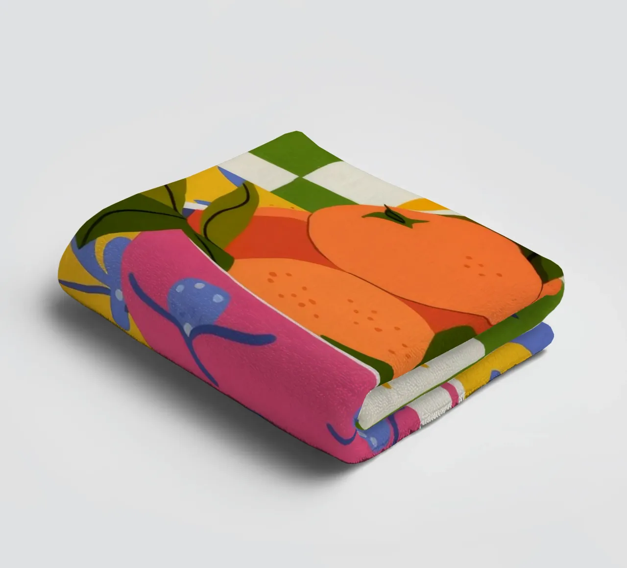 Bagliore di agrumi Quiete asciugamano da bagno da Prism Palette