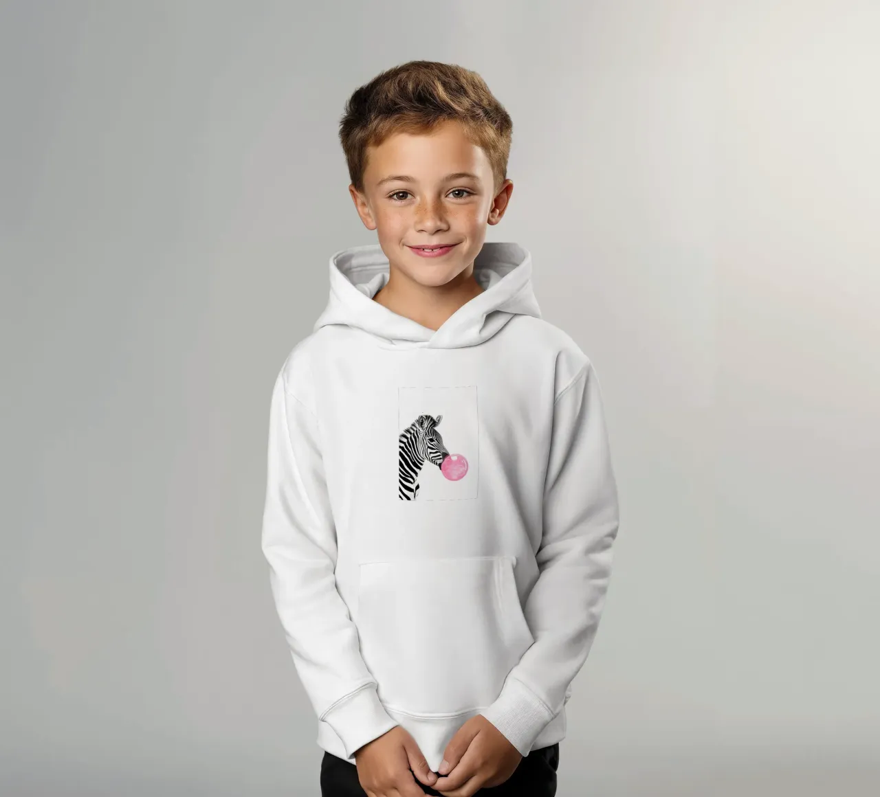 Bubble Pop Safari felpa bambino con cappuccio da KidzStudio