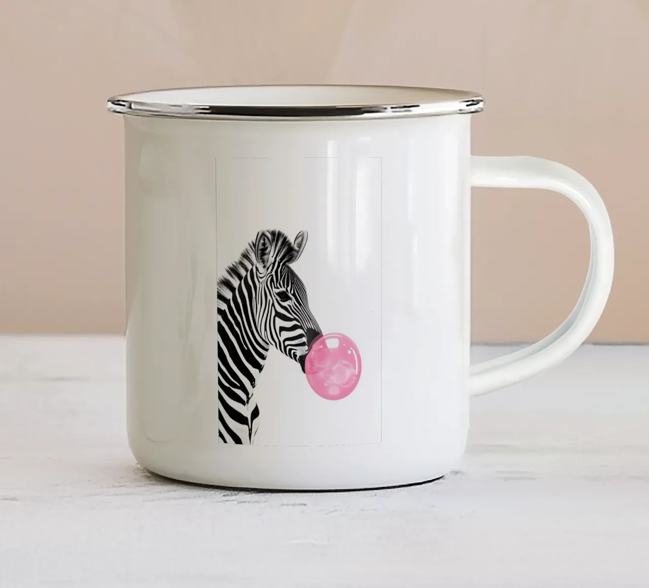 Bubble Pop Safari tazza in smalto da KidzStudio