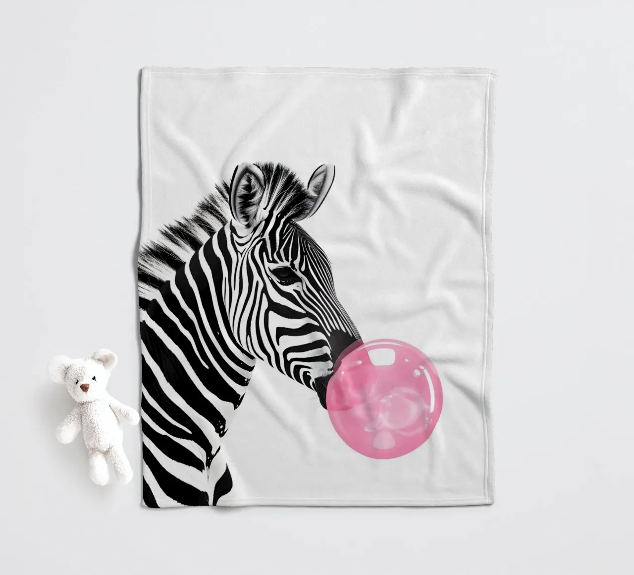 Bubble Pop Safari coperta in pile da KidzStudio