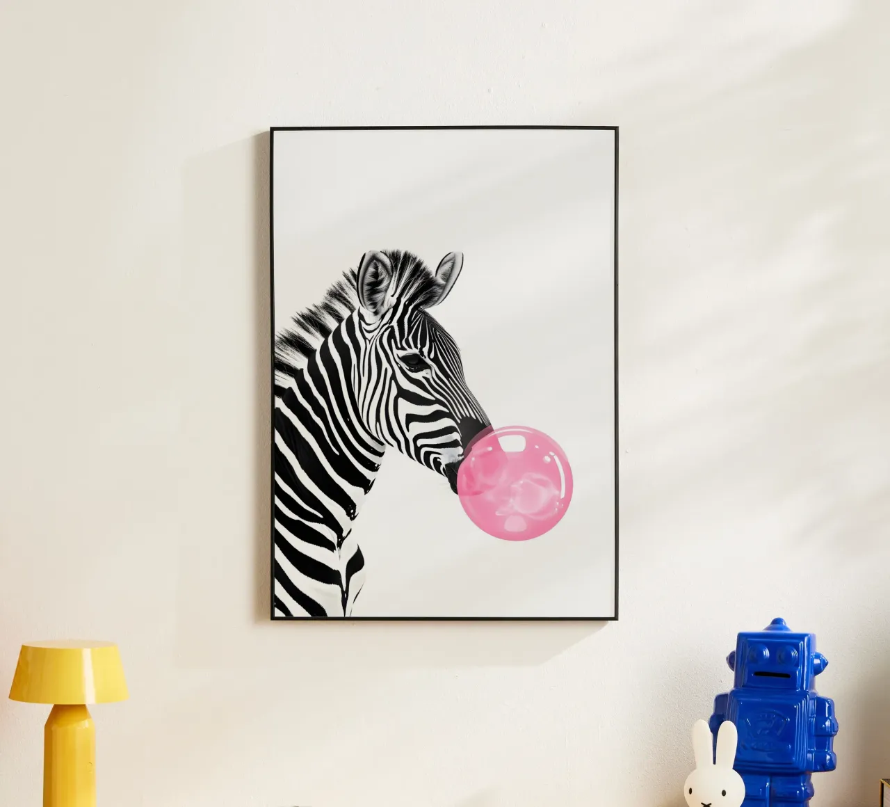Bubble Pop Safari alluminio dibond da KidzStudio