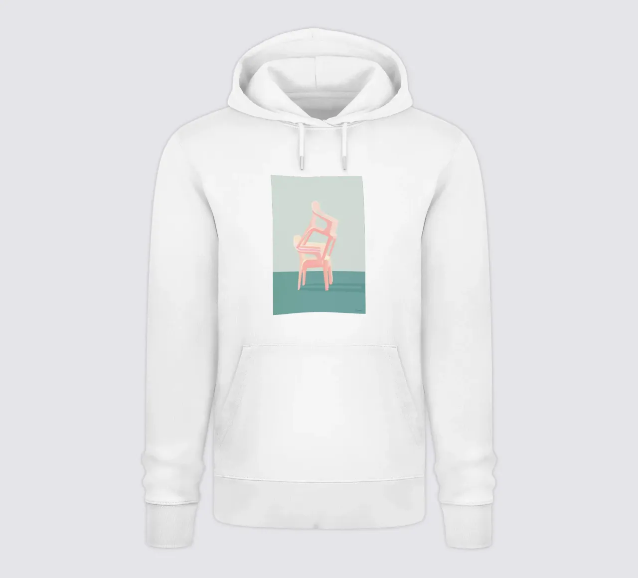 Sidde Højt felpa con cappuccio da Swen Swensøn