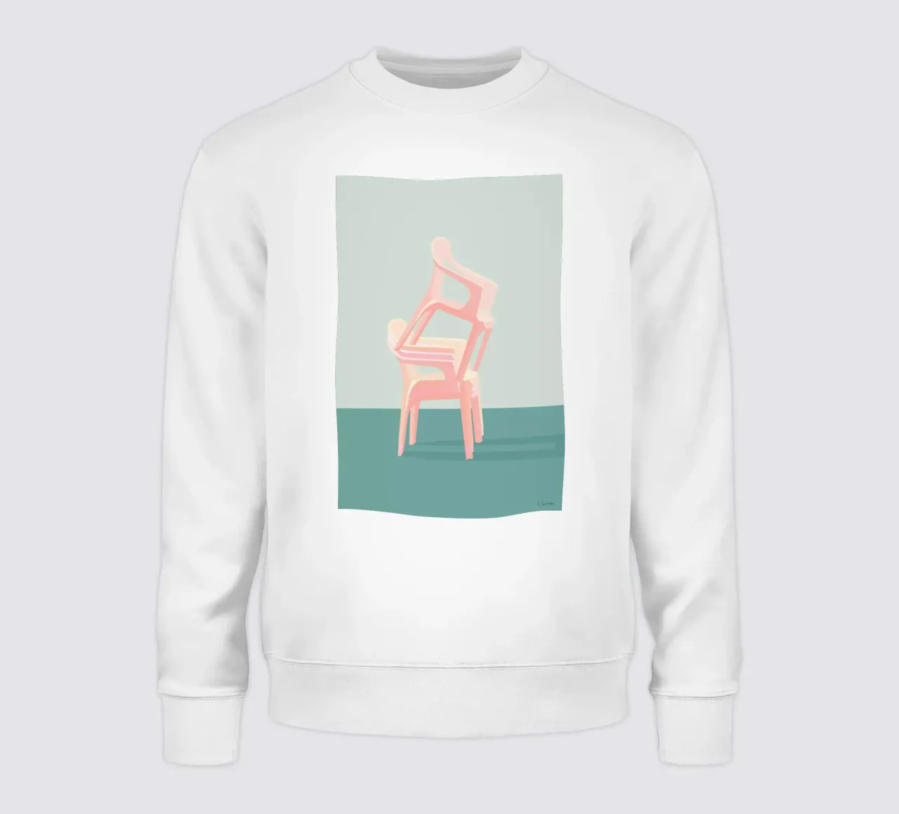 Sidde Højt sweatshirt by Swen Swensøn