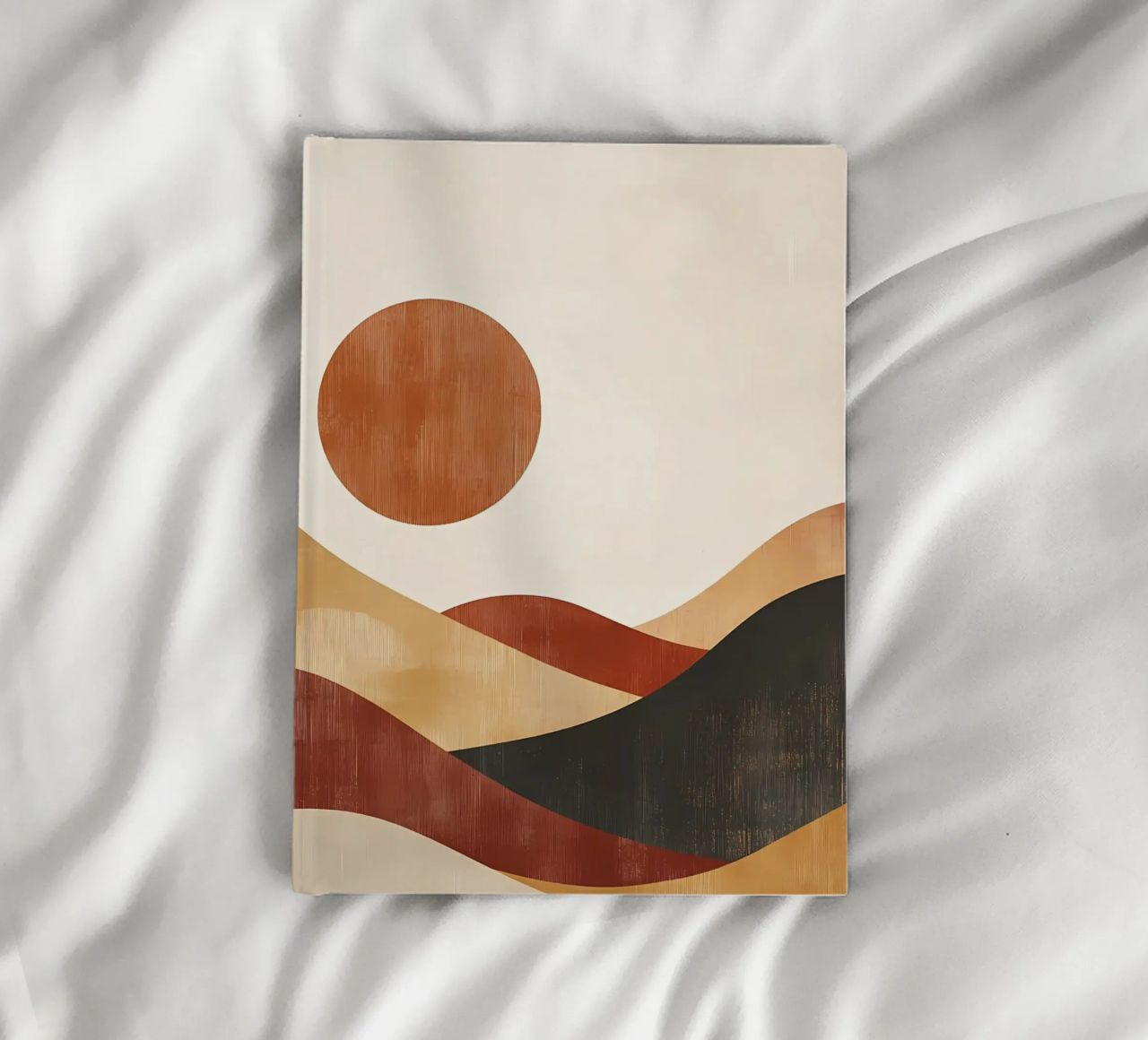 Boho Landscape notebook by Olga Wildrose
